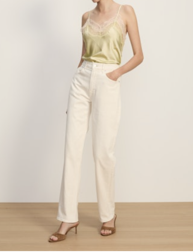 VER Subtle Barrel Ecru Jeans