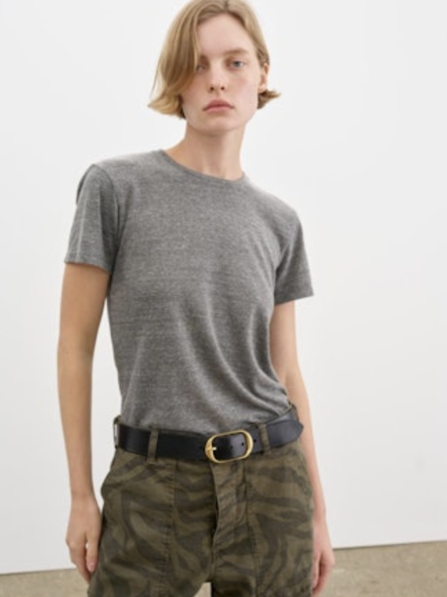 NIL Grey Crew Tee