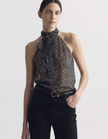 NIL Polka Dot Halter Top