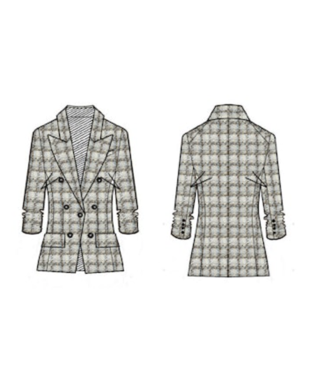 VER Tweed Dickey Blazer