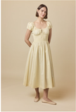 DOE Smocked Midi Dress