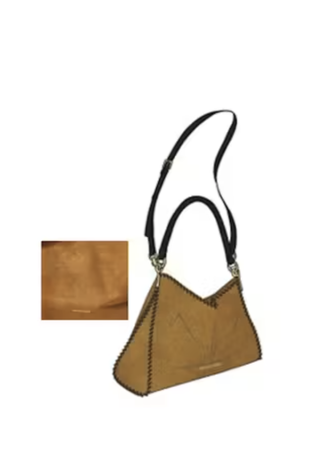 VER Stitched Shoulder Bag