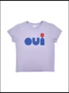 CLA Oui Crew Tee