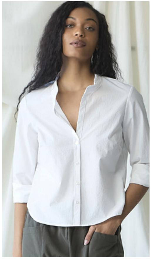 NAT White Boy Button Up Shirt
