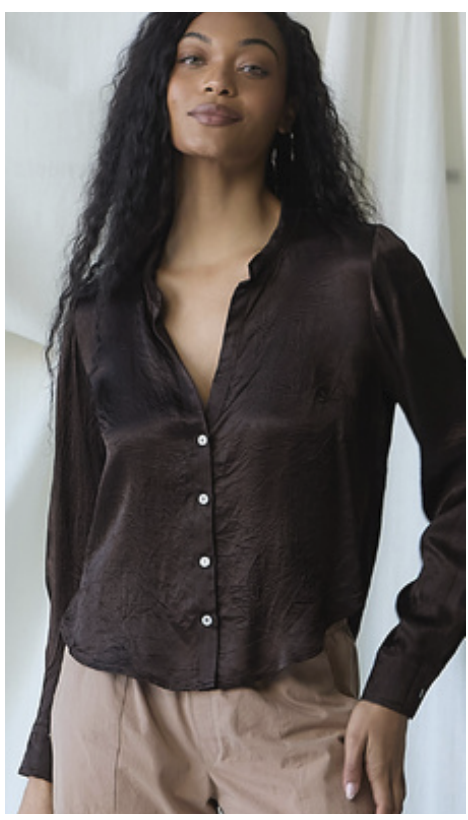 NAT Silky Boy Button Up Shirt