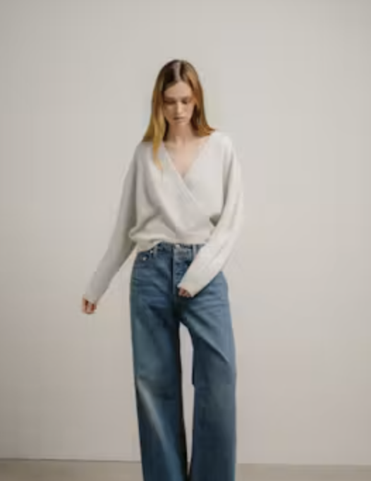 SAB Cashmere Wrap Sweater
