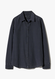 NIL Silk Polka Dot Buttondown Shirt