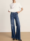 VER Mid Rise Wide Leg Jeans