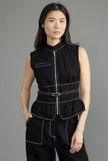 TL Structured Zip Vest