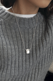 JEN Rectangular Pendant Necklace
