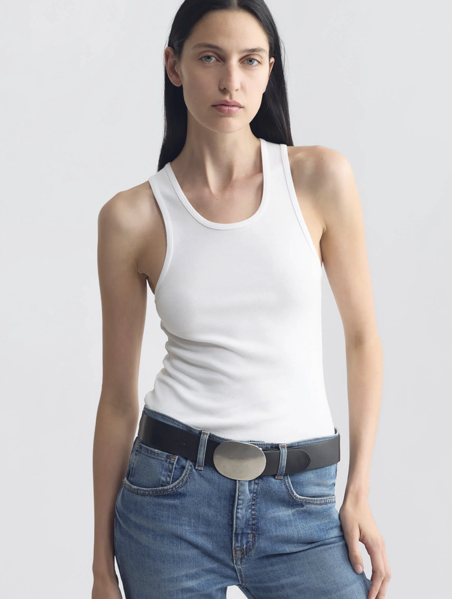 NIL Hammered Buckle Belt