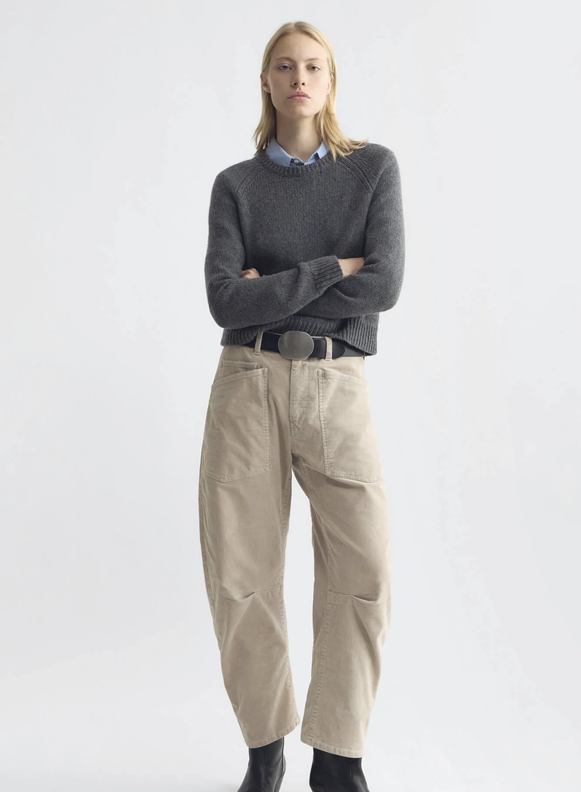 NIL Corduroy Barrel Pant