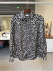 AM Silky Cheetah Blouse