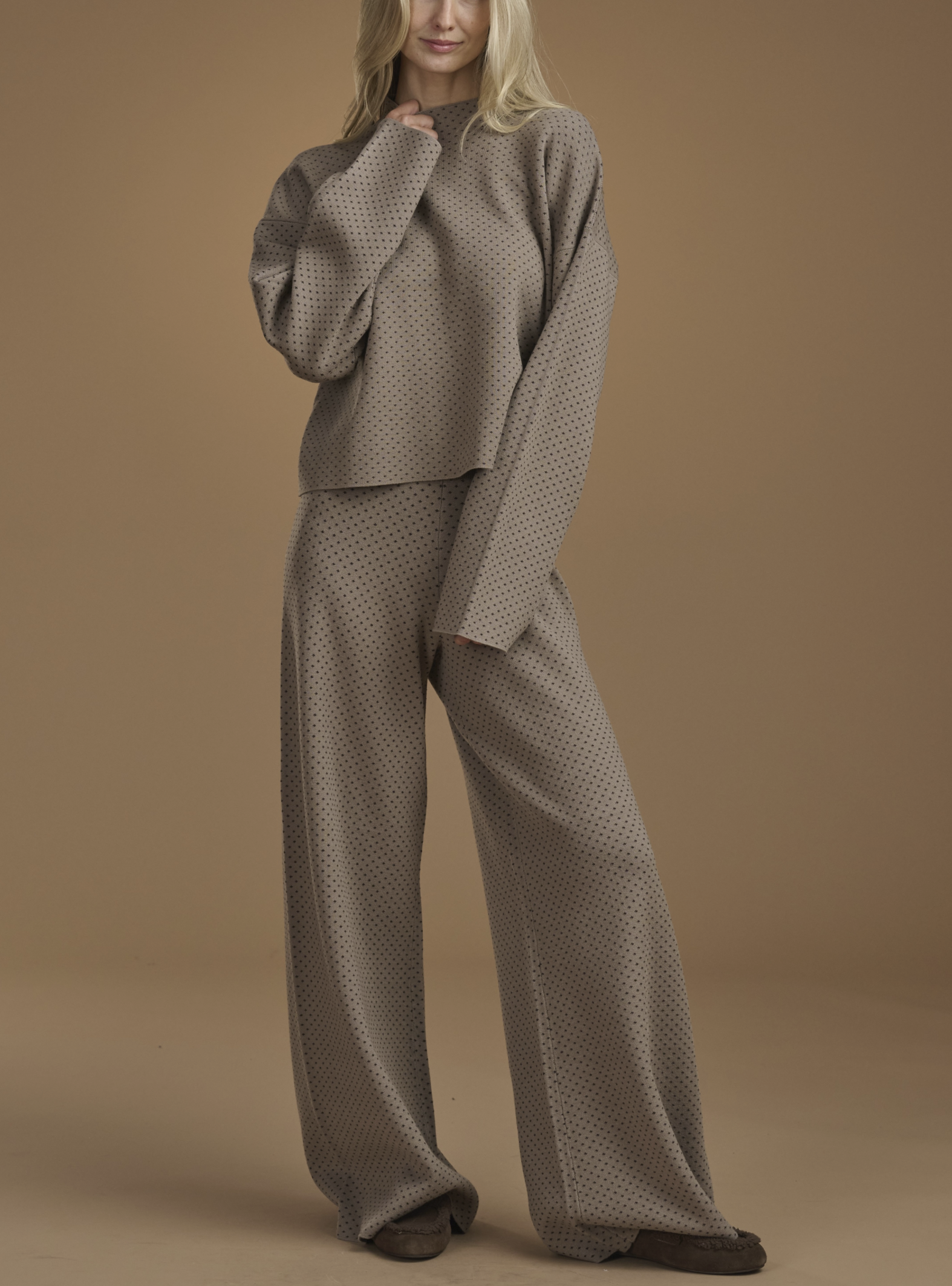 SPL Dotted Sweater Set