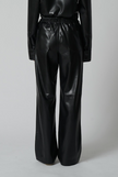 NAN Faux Leather Drawstring Pants