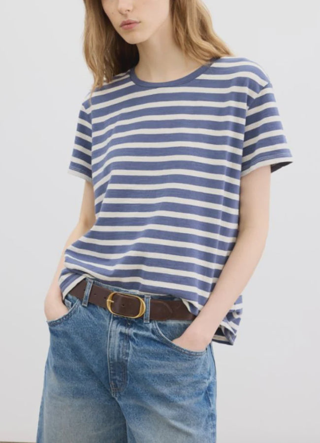 NIL Loose Fit Striped Tee