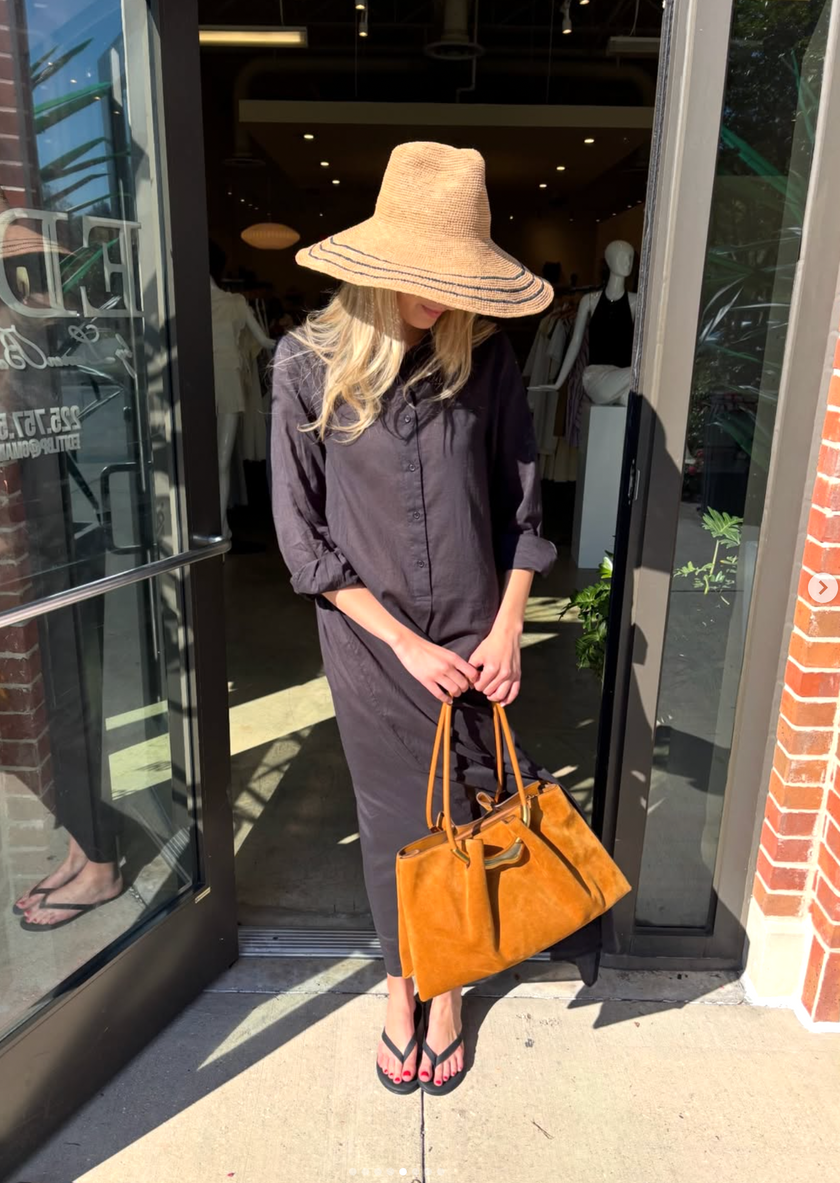 NIL Button Down Maxi Dress