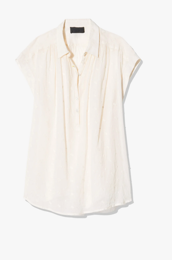 NIL Short Sleeve Flowy Top