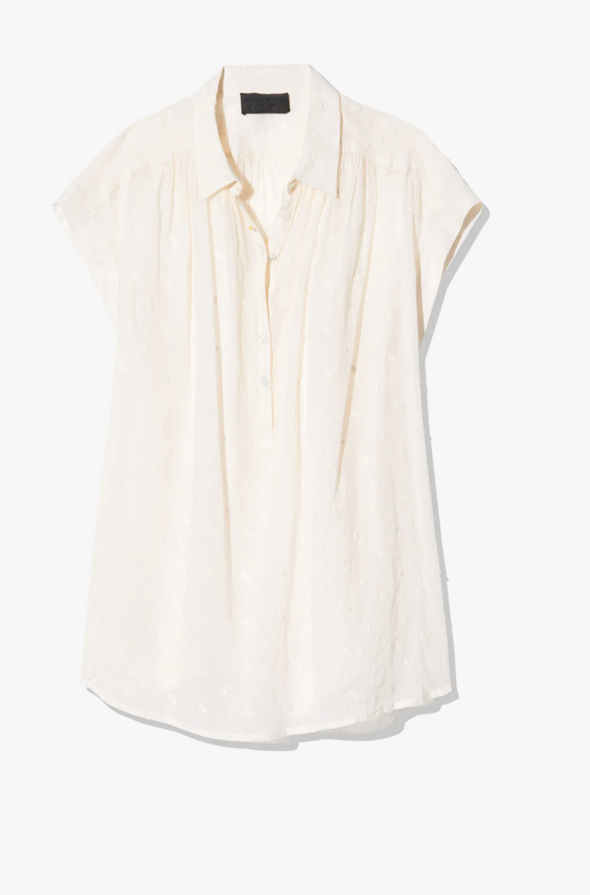 NIL Short Sleeve Flowy Top