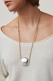 JEN Rope Ripple Pendant Necklace