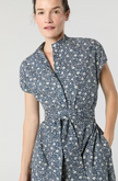 AM Belted Buttondown Shirtdress