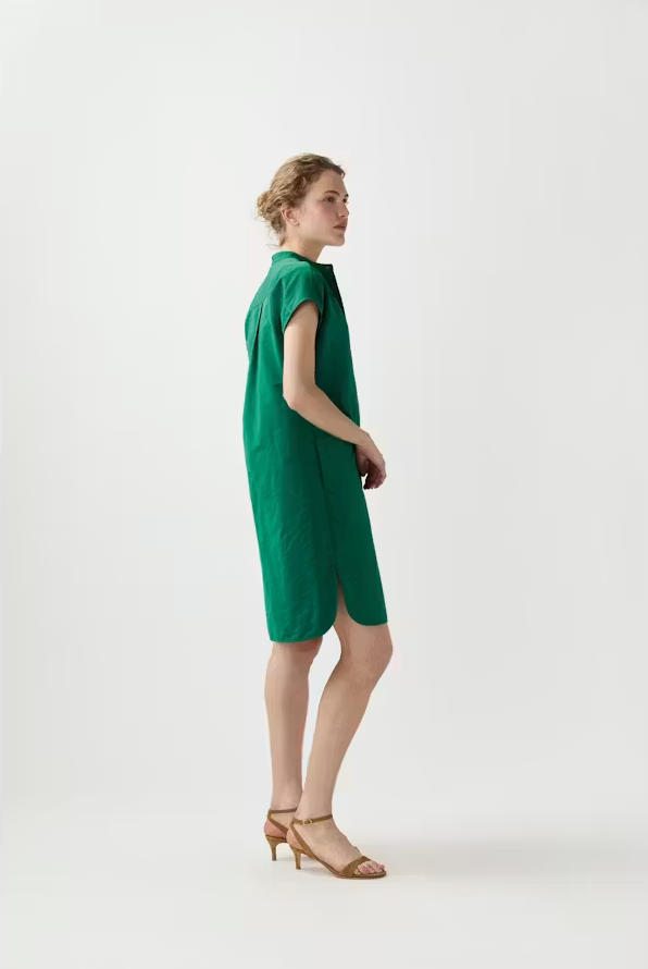AM Green Mini Shirtdress