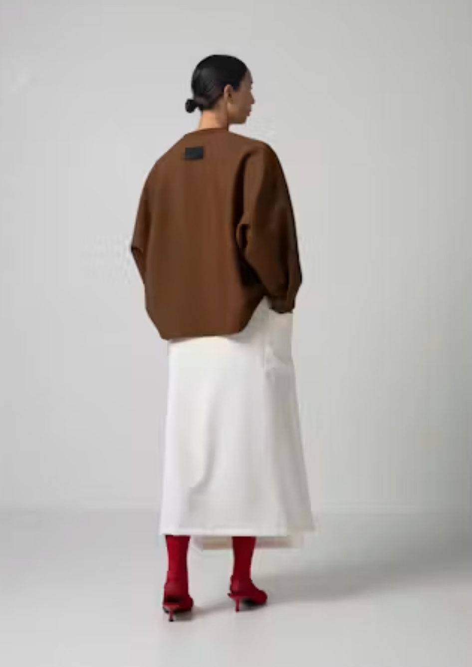 COG Long Sleeve Cocoon Top