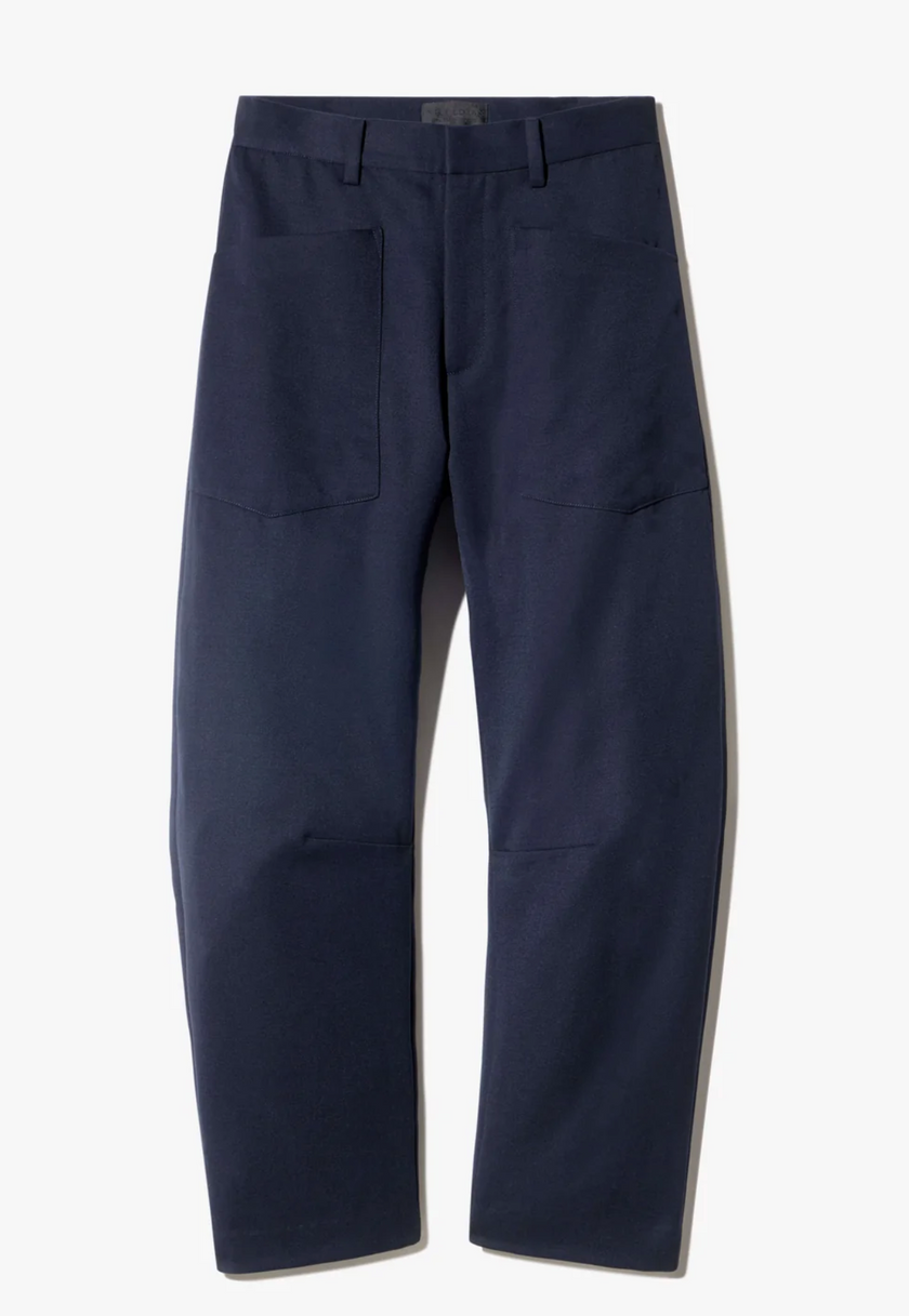 NIL Wool Barrel Pant