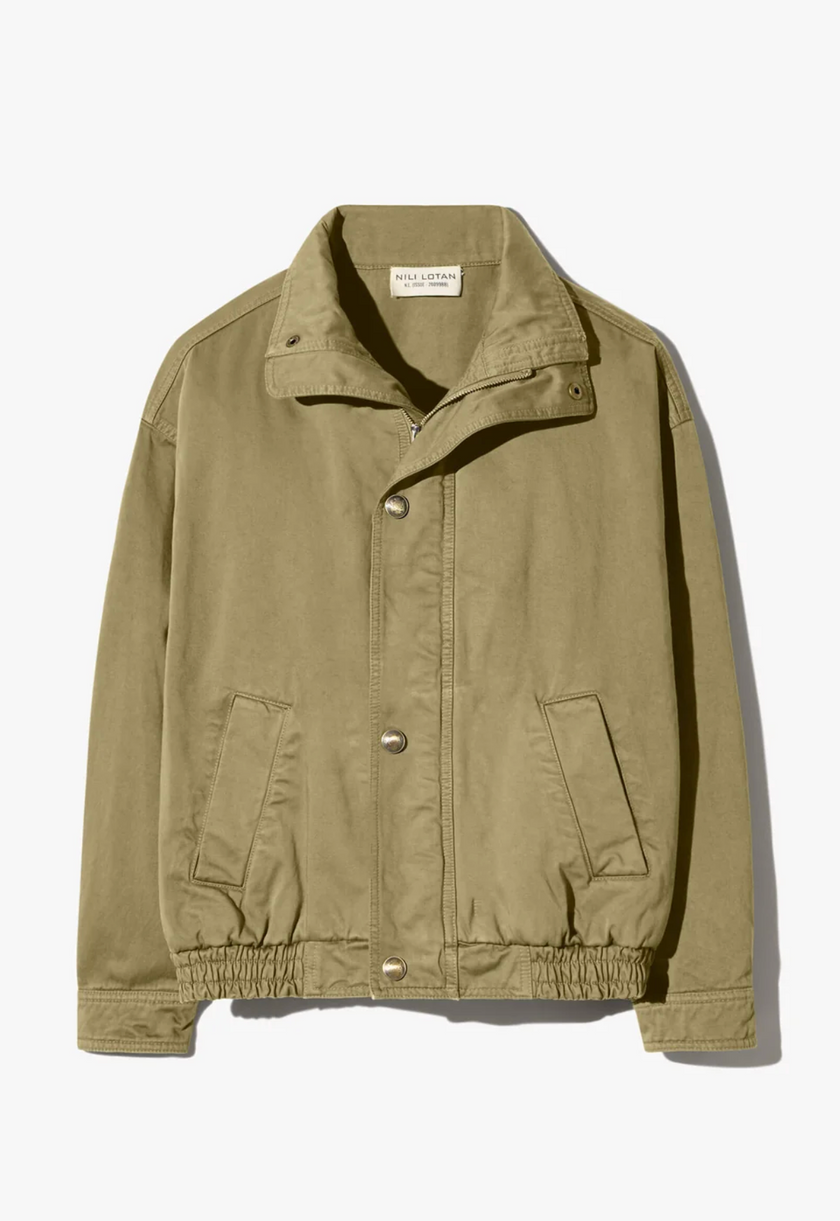 NIL Funnel Neck Blouson Jacket