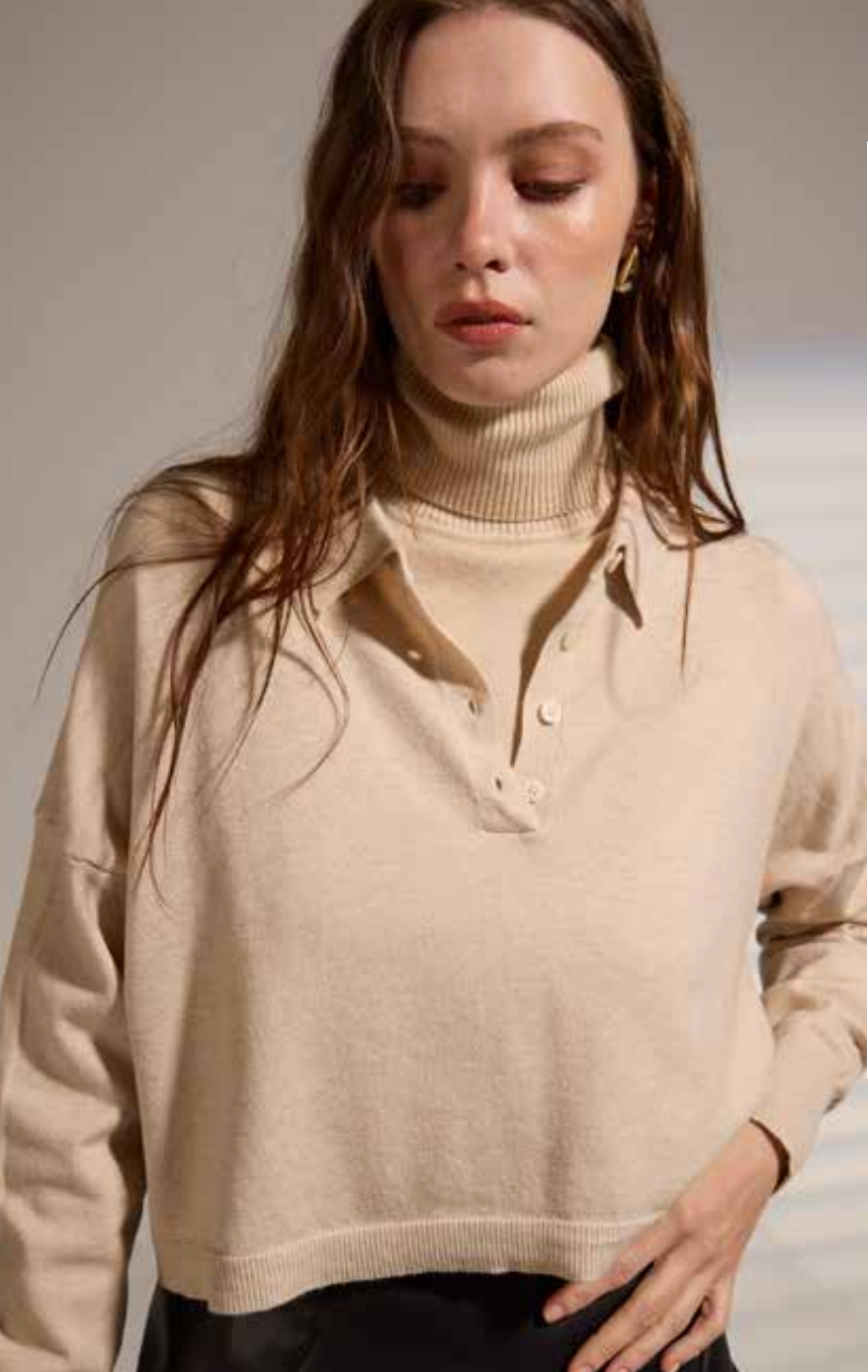 DEL Knit Polo Shirt