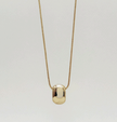 JEN Rectangular Pendant Necklace