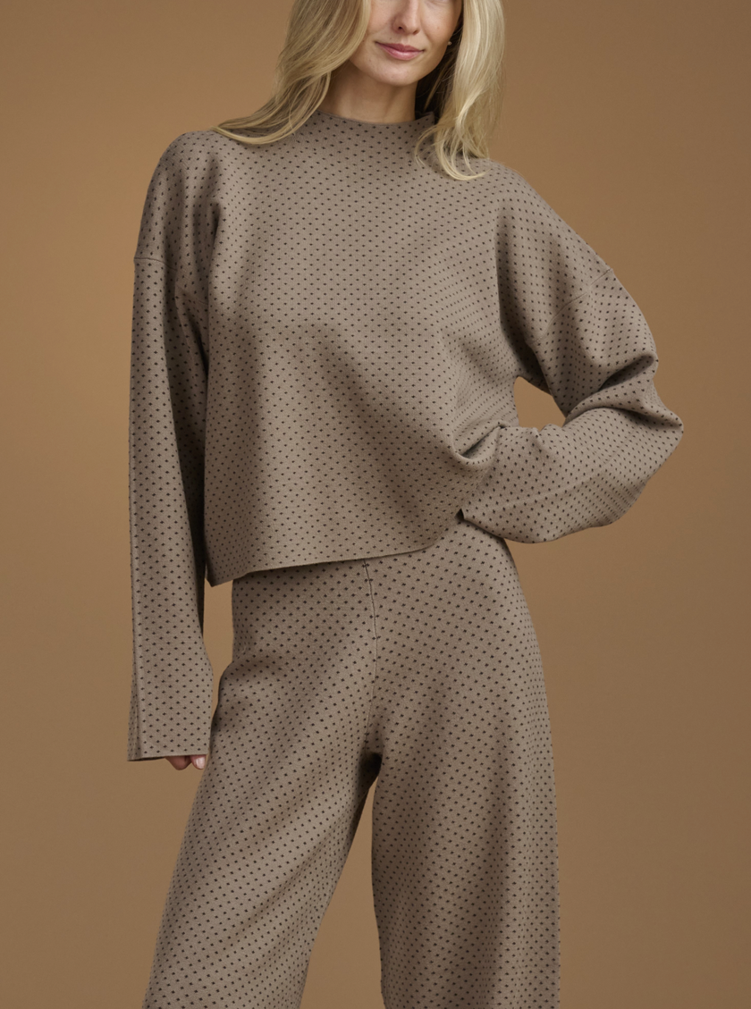 SPL Dotted Sweater Set
