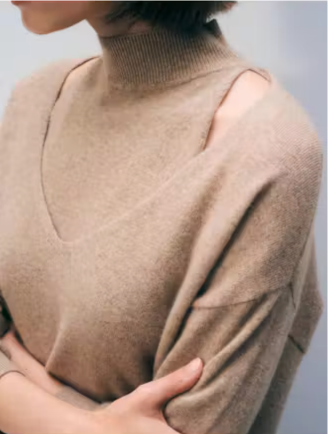 WHI Layered V Neck Sweater