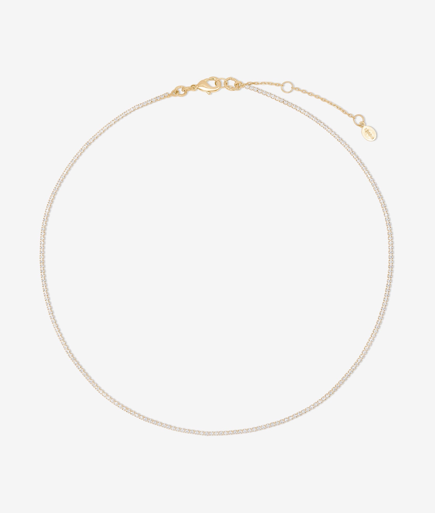 SHA Micro Tennis Necklace