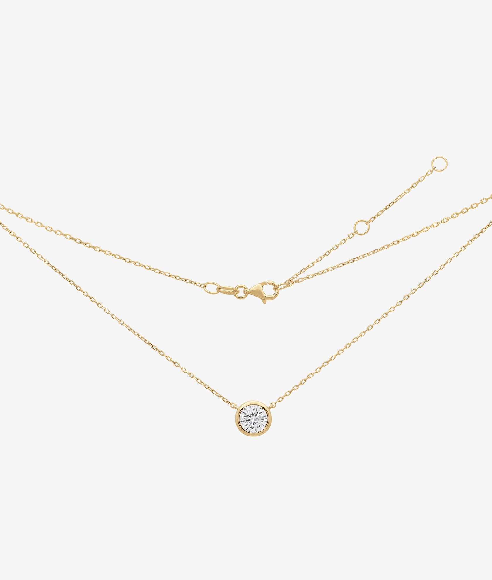 SHA Solitare Necklace