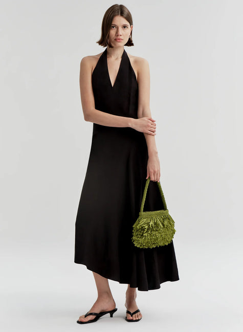 ALC Raffia Fringe Bag