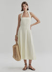 ALC Yellow Halter Dress