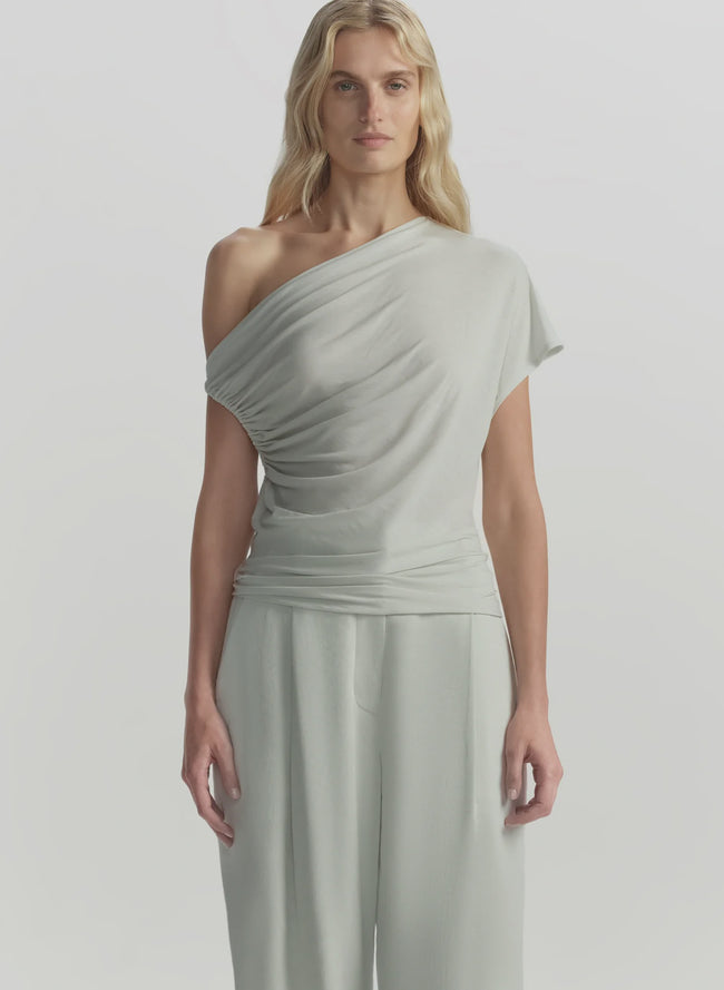 ALC Mint Draped Top