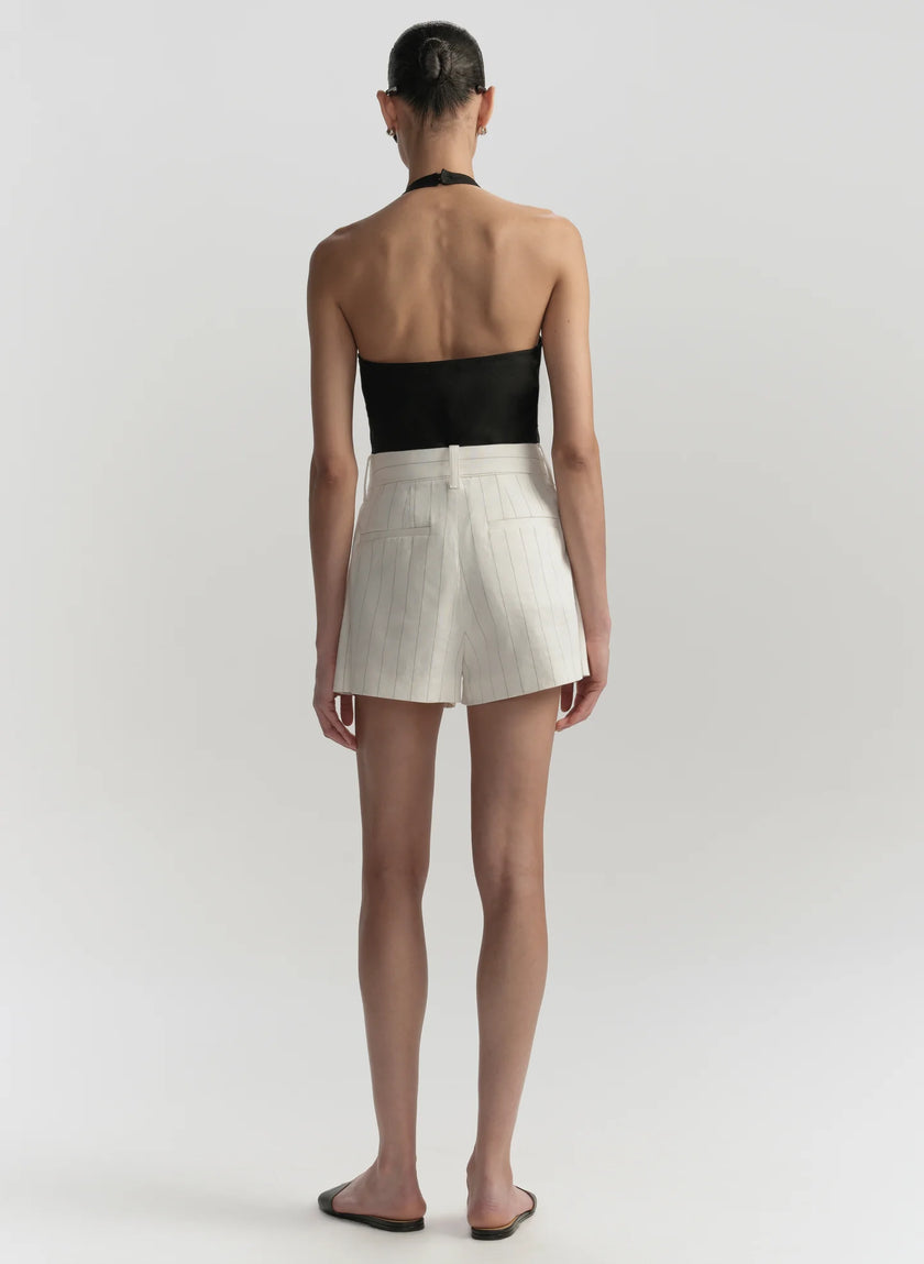 ALC Striped Pleated Shorts
