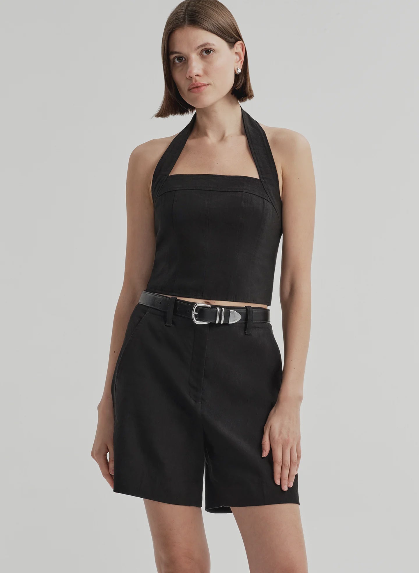 ALC Linen Halter Top
