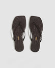 TKE Square Toe Croc Flip Flop