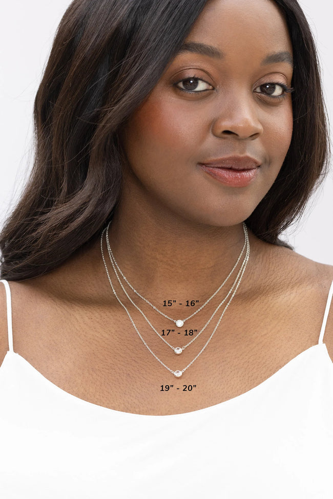 MIR Silver Dainty Necklace