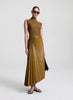 ALC Leather Pleated Skirt