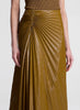 ALC Leather Pleated Skirt