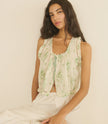 DOE Scoop Ribbon Top