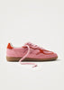 ALOHAS Pink Leather Sneakers
