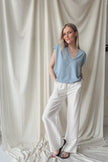 NAT Chambray Box Top