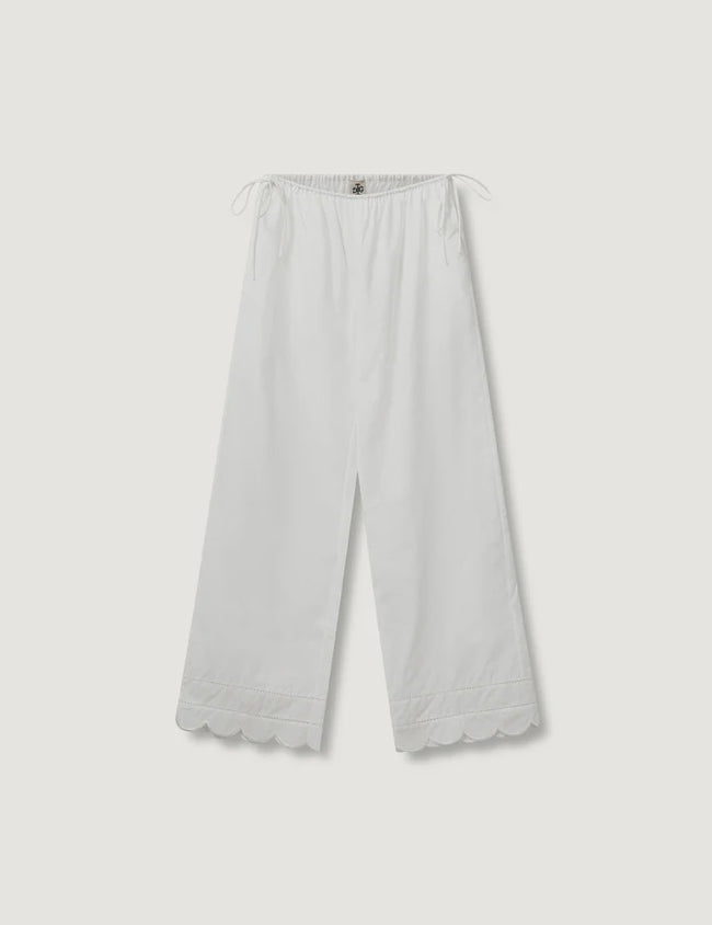 GAR Scallop Cotton Pants