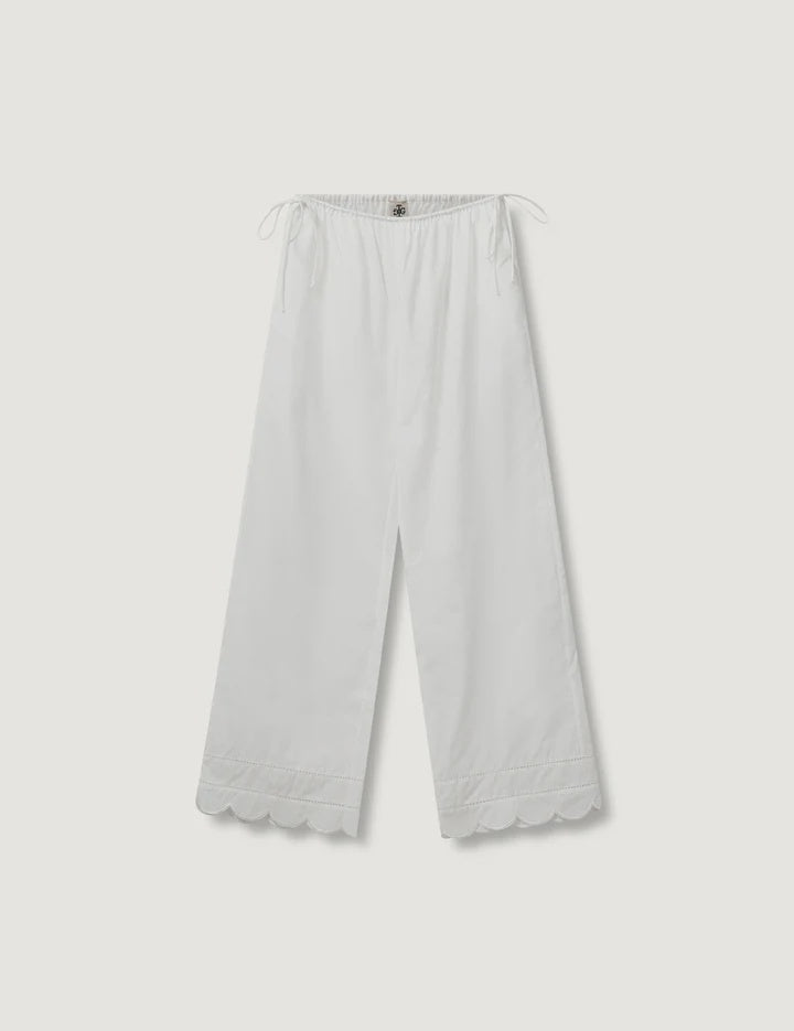 GAR Scallop Cotton Pants