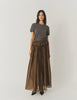 GAR Sheer Flowy Maxi Skirt